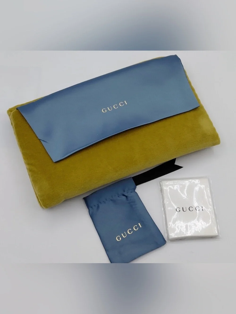 Gucci  Limited Edition Velvet Soft Padded Sunglass Case / Clutch NWOT